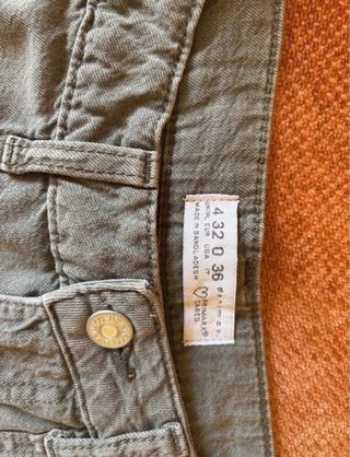 Falda cargo verde/marrón Talla S