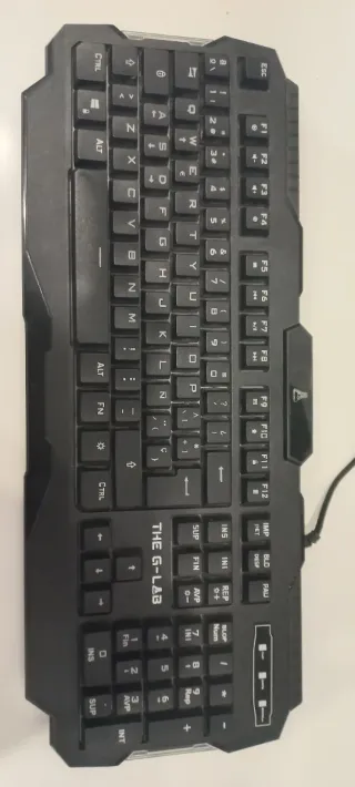 Teclado THE G-LAB RGB Gaming Nuevo