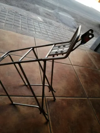 Portaequipajes bicicleta aluminio