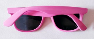 Occhiali da sole rosa Unounouno nuovi