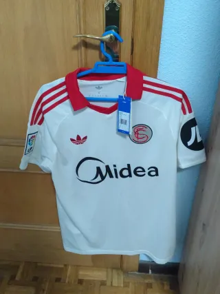 Camiseta Sevilla Vintage Adidas Talla M