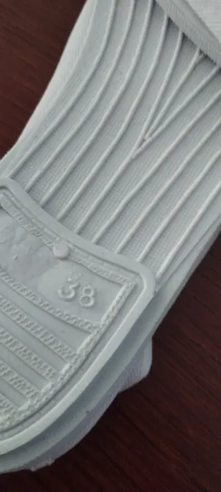 Zapatillas de lona blancas