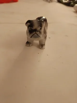 Figuritas Bulldog Cerámica Set 3