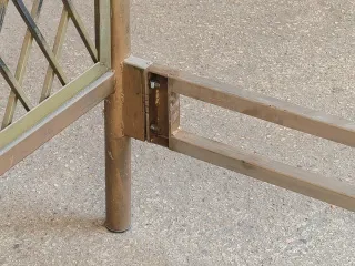 Letto in ferro battuto artigianale