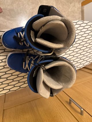 Botas Snowboard DC Phase Azul/Blanco