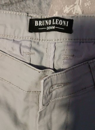 Pantaloni Chino Bruno Leoni Slim Grigio 42/28
