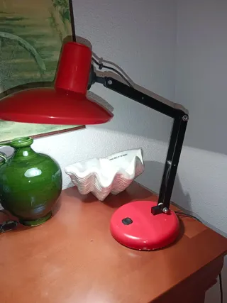 Flexo Vintage Rojo Años 80