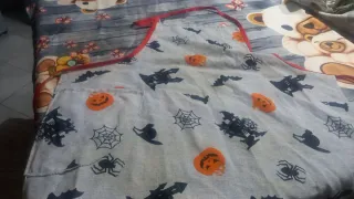 Grembiule Halloween Fantasie Zucca e Castello