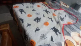 Grembiule Halloween Fantasie Zucca e Castello