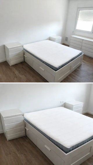 Colchón IKEA 160x200cm Muelles Ensacados