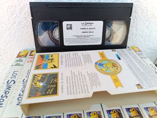 LOS SIMPSON COLECCIÓN VHS (14 CINTAS) 1998-2000