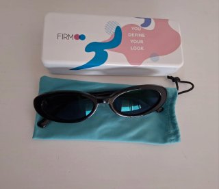 Gafas de sol ovaladas negras oferta limitada!