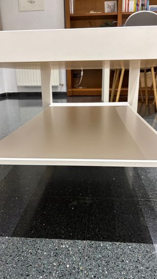 Mesita de centro blanca