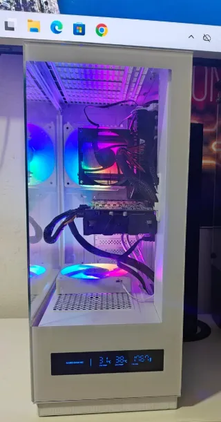 OFERTA PC Gaming Mars Gaming Blanco Cristal