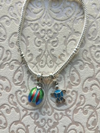 Charm Plata Ley 925 Luciernaga Multicolor