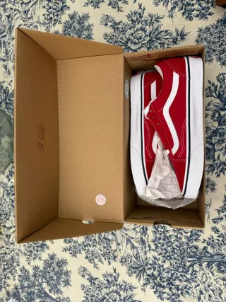 Vans Old Skool Rojas Talla 42 Nuevas