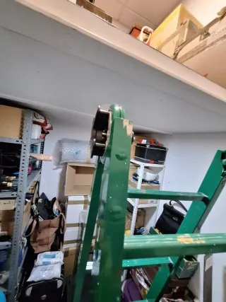 Escalera profesional acero telescópica