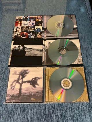 Lote 3 CDs U2