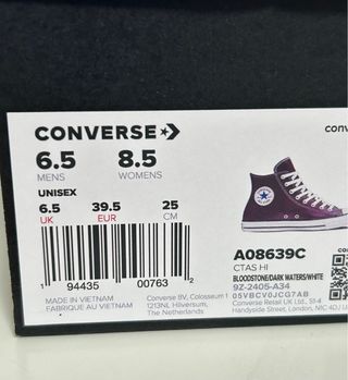 Converse All-Star Marrones Talla 39.5