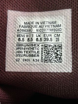 Converse All-Star Marrones Talla 39.5