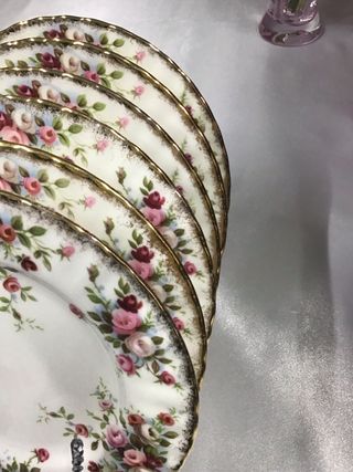 Royal Albert Cottage Garden Platos postre