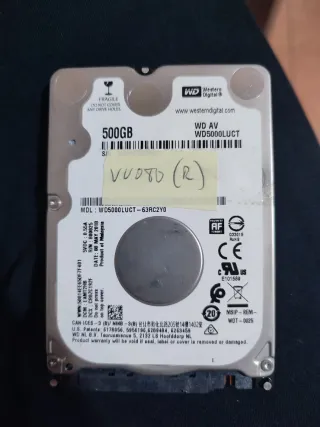 Western Digital 500GB WD5000LUCT