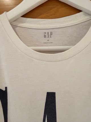 Camiseta GAP Blanca Talla XS