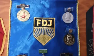 Banderines y medallas RDA, Alemania Oriental