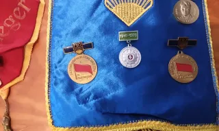 Banderines y medallas RDA, Alemania Oriental