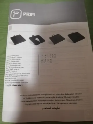 Cojín Antiescaras PRIM Negro