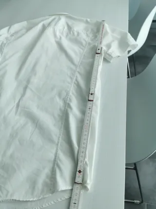 Camicia Dirk Bikkembergs bianca uomo