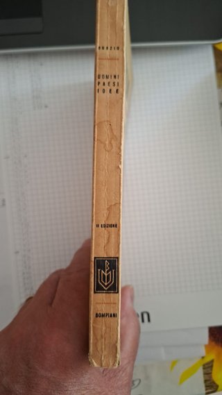 Libro vintage Uomini, Paesi Idee