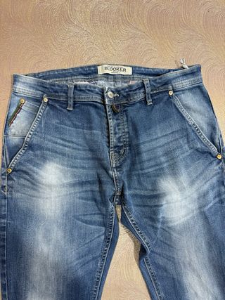 Jeans uomo BOOKER blu taglia 50