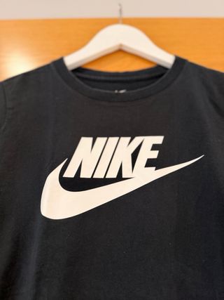 Camiseta Nike Negra Talla S Mujer