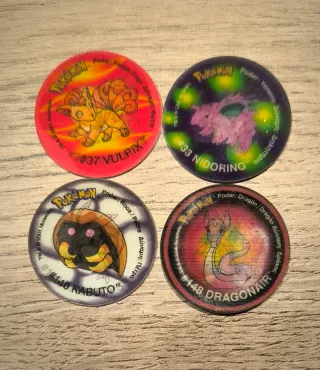 Pack 20 Tazos Pokémon Holográficos