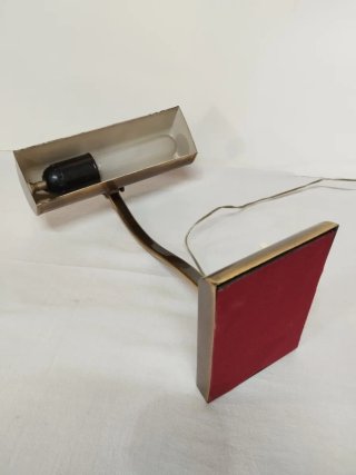 Lampada scrivania ottone anni 60 ottone funzionte