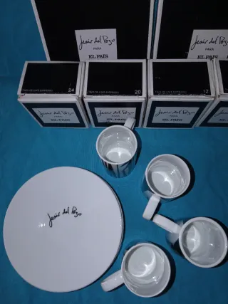 JUEGO DE CAFE DE JESUS DEL POZO PARA EL PAIS