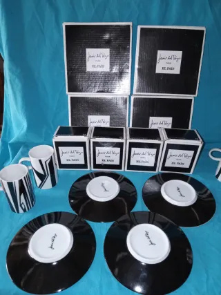 JUEGO DE CAFE DE JESUS DEL POZO PARA EL PAIS