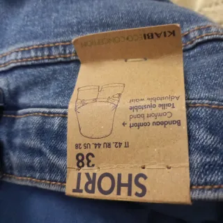 Pantaloncini premaman jeans donna taglia It 42
