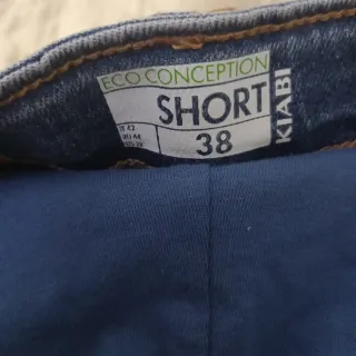 Pantaloncini premaman jeans donna taglia It 42