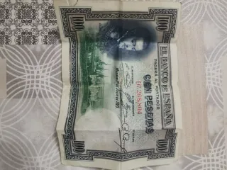Billetes antiguos: 50 y 100 pesetas