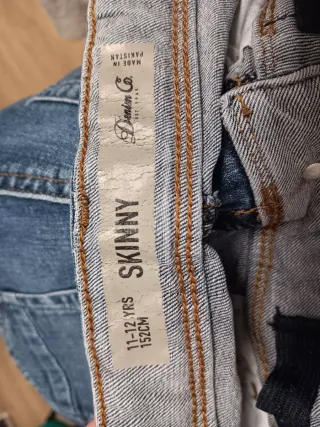 Pantalón vaquero niño 11-12 años