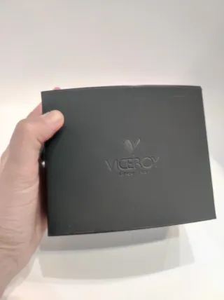 Reloj Viceroy Cronógrafo Moderno Plata Negro