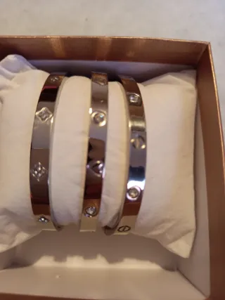 Pendientes Aro Cruz Acero Inoxidable