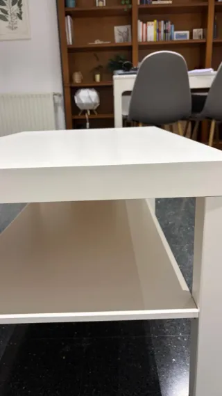 Mesa de centro blanca