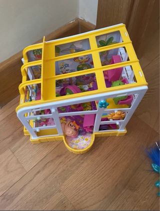 Juego de agua pin y pon /invernadero / Trolls