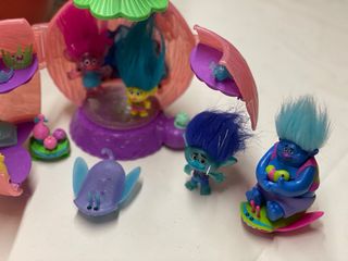 Juego de agua pin y pon /invernadero / Trolls