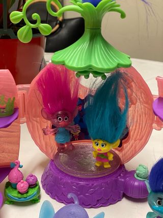 Juego de agua pin y pon /invernadero / Trolls