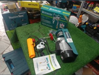 Verricello Elettrico 800W 125/250Kg 1HP