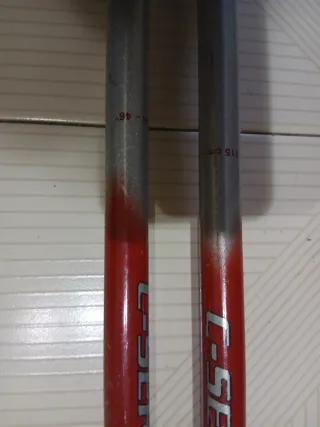 Esquís Atomic C-Series 9.T con bastones y funda